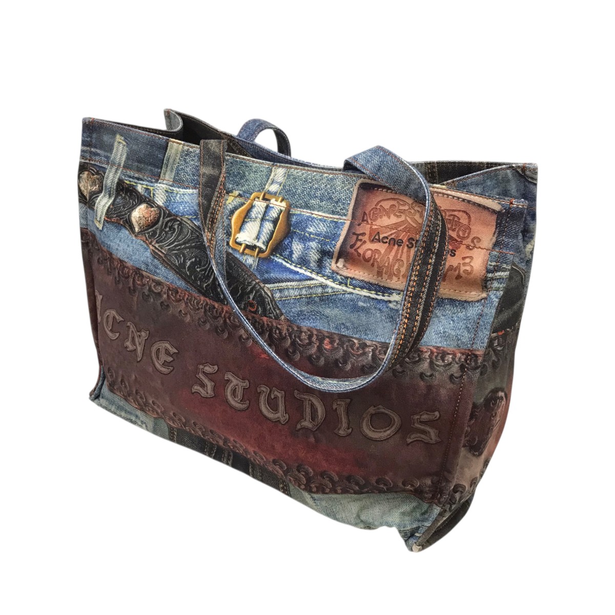 acne studious アクネステュディオズ　ペイパリーナイロントートバッグ 新品 Acne Studios アクネストゥディオズ ペイパリーナイロン トート