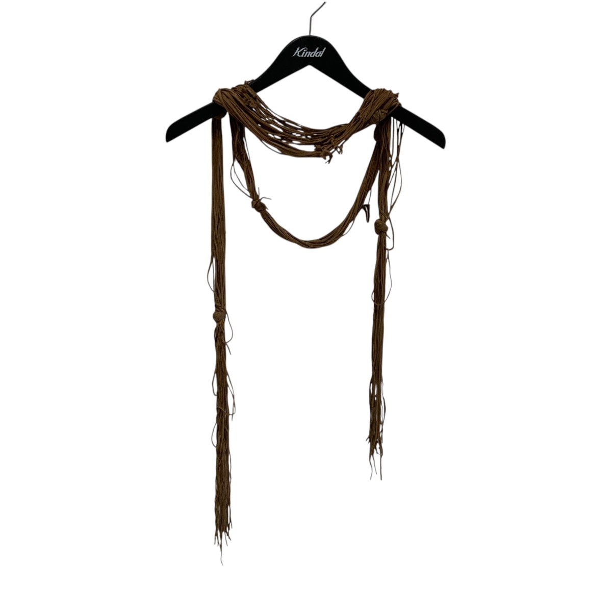 【中古】 NUMBER (N)INE ジャムホームメイド ベルト ブラウン 【価格見直し】