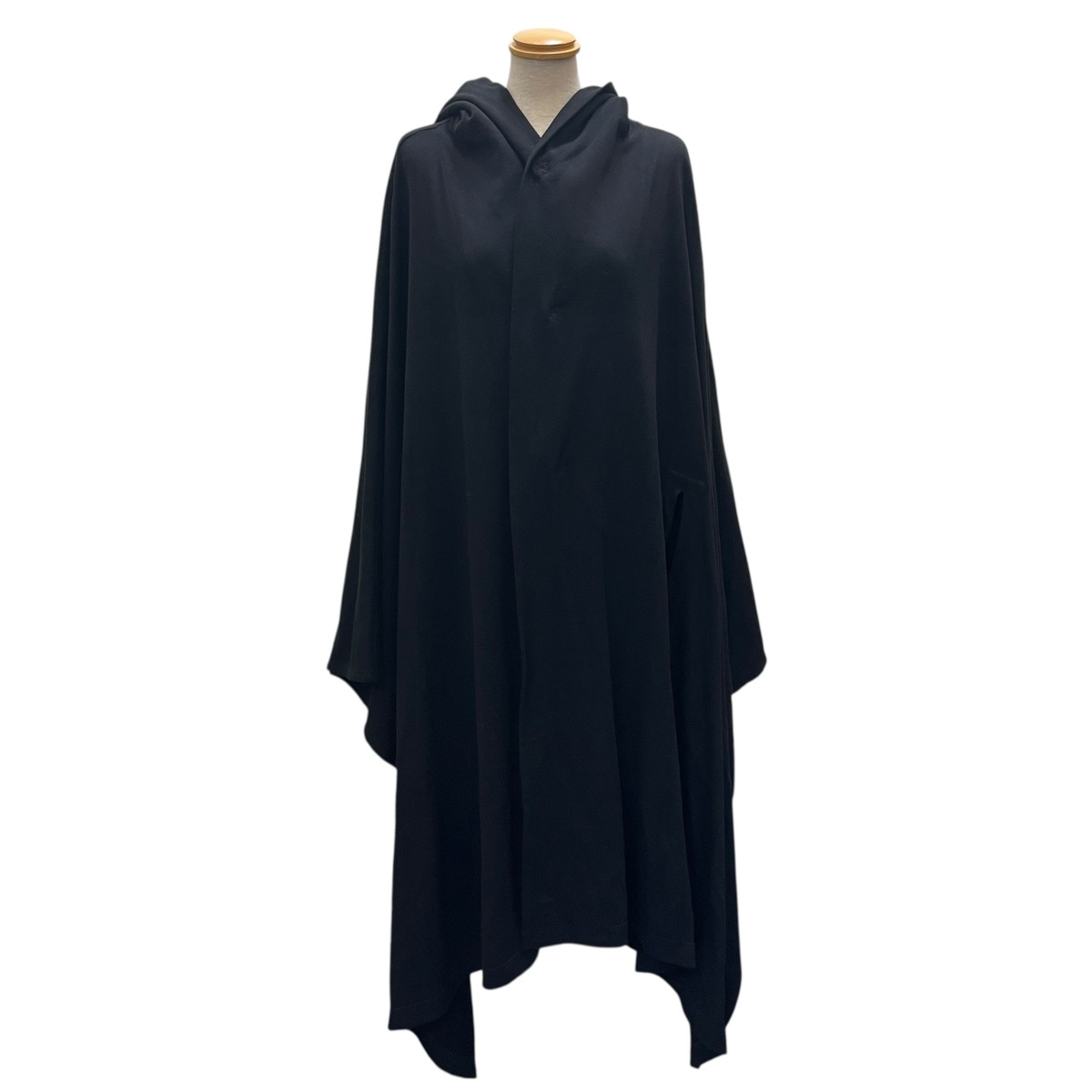 【中古】 Y’s　 COMBED MINI FLEECE ASYMME CAPE PONCHO ポンチョ YX-C02-008 ブラック サイズ：1 【281225】（ワイズ） 25,245円