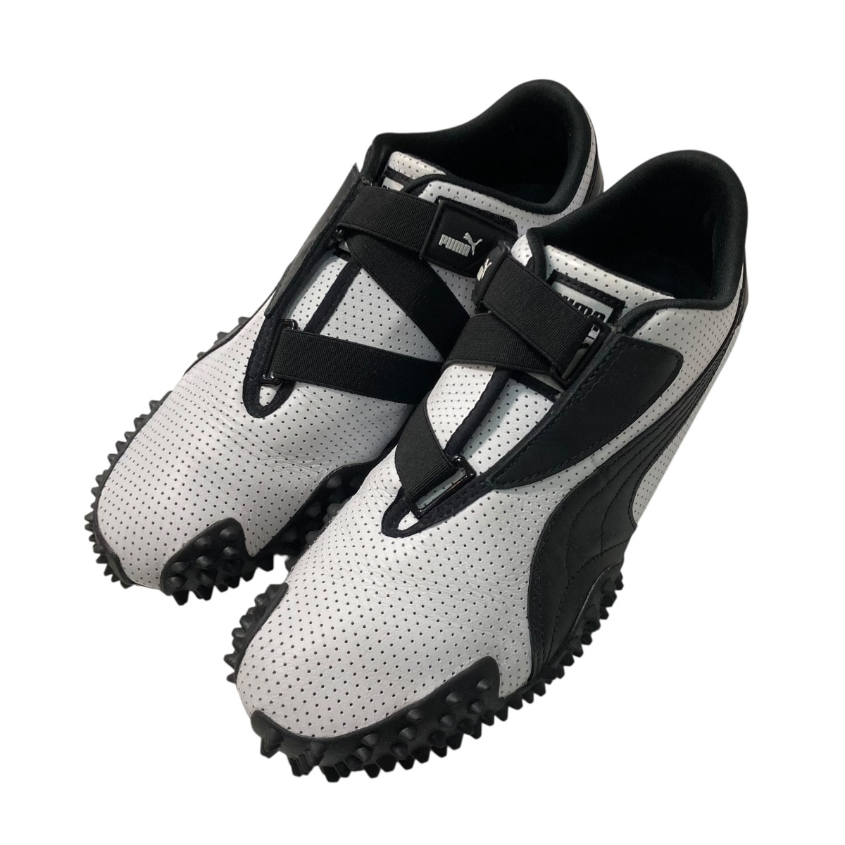 【中古】 PUMA MOSTRO PERF ローカットスニーカー 397331 01 ブラック×ホワイト サイズ：28.0 【価格見直し】