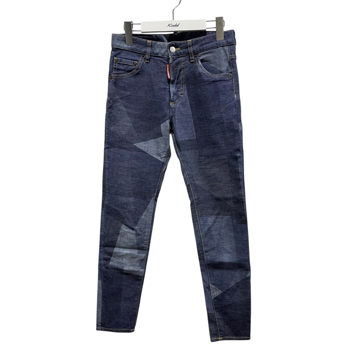 楽天市場】【中古】DSQUARED2 ダメージ加工デニムパンツ インディゴ 