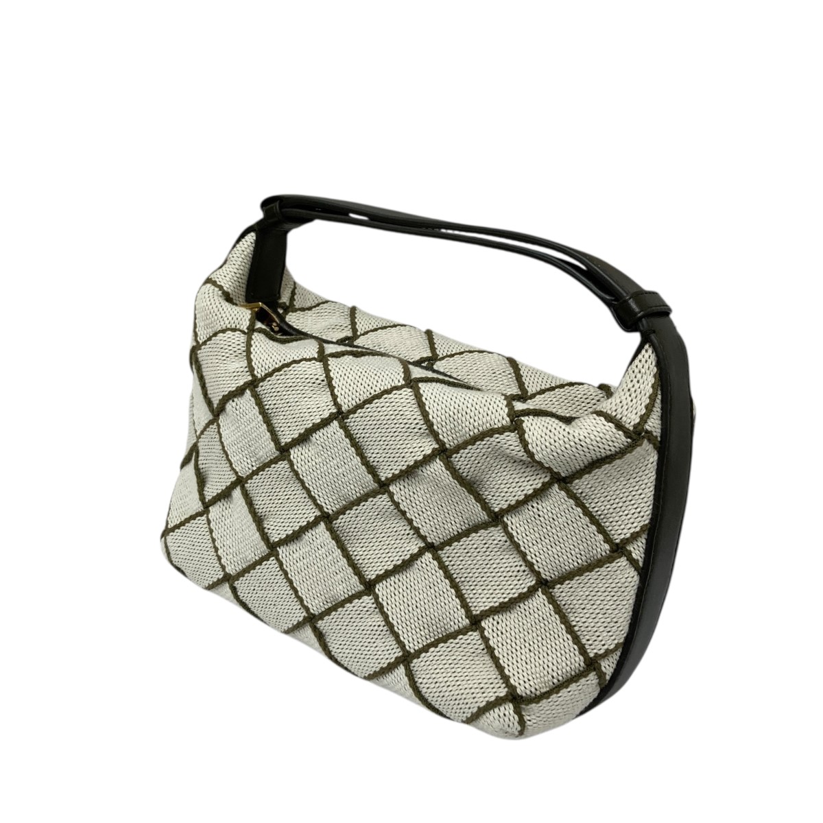 【中古】\u003cBR\u003eBOTTEGA VENETA\u003cBR\u003eWallace Mini Shoulder Bag イントレチャート ミニショルダーバッグ カーキｘオリーブ\u003cBR\u003e【必要経費思いかえす】