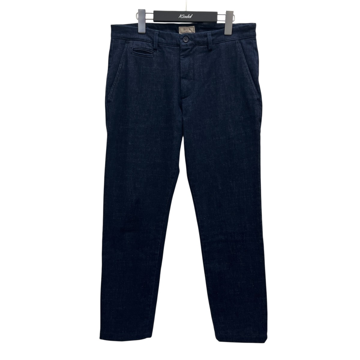 【中古】 BRIGLIA 1949 25AW コットンストレッチ デニム ノープリーツ パンツ BG05 ネイビー サイズ：48 【価格見直し】