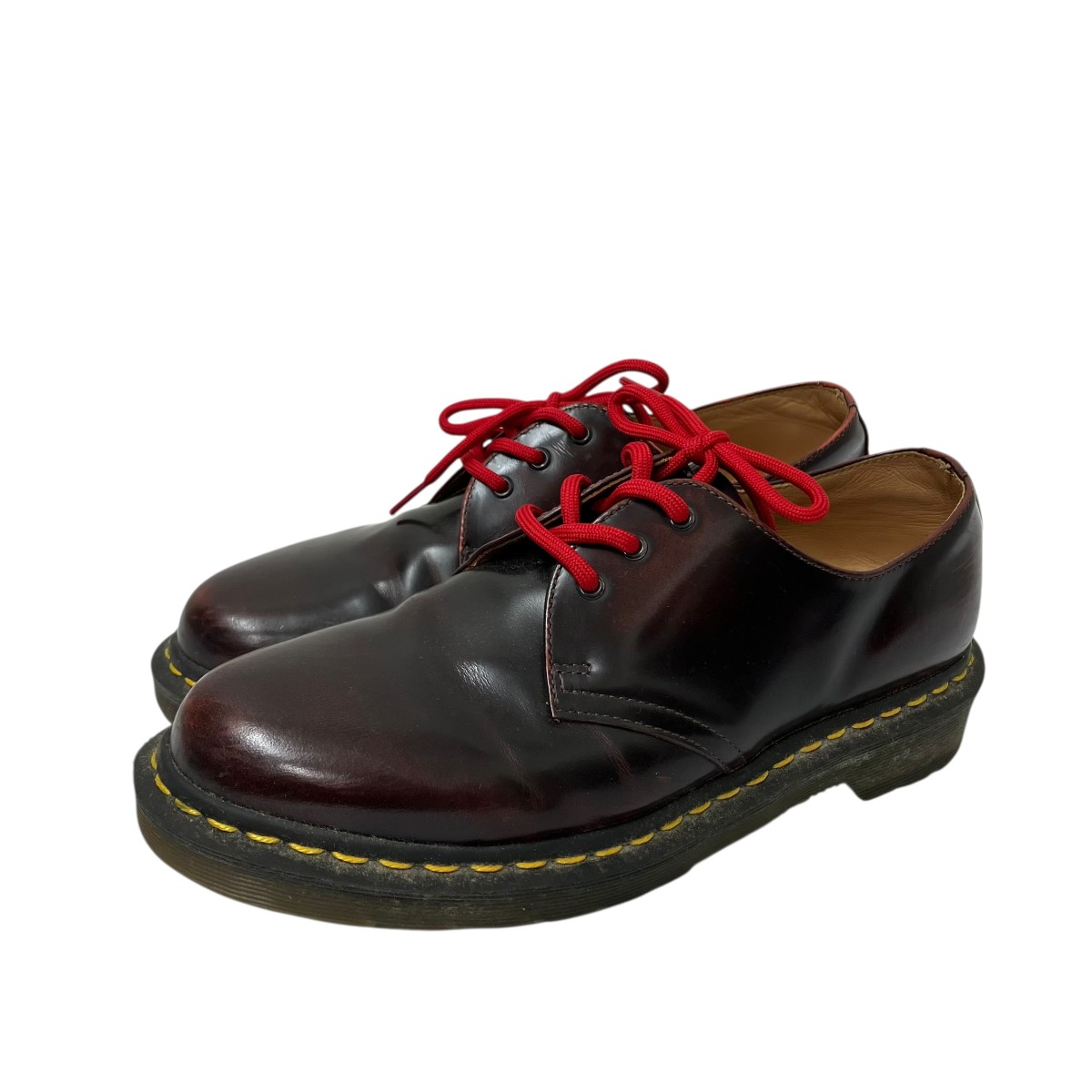 【中古】 COMME des GARCONS HOMME DEUX×Dr．Martens　 シューズ 14438 ブラウン サイズ：UK6 【291225】（コムデギャルソンオムドゥ×ドクターマーチン）