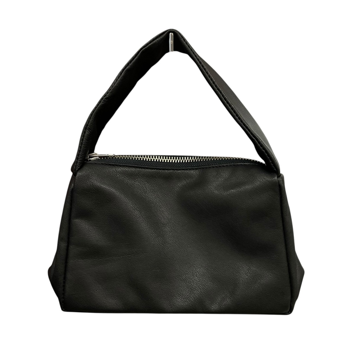 【中古】 KEESE Leather hand bag Small ブラック 【価格見直し】