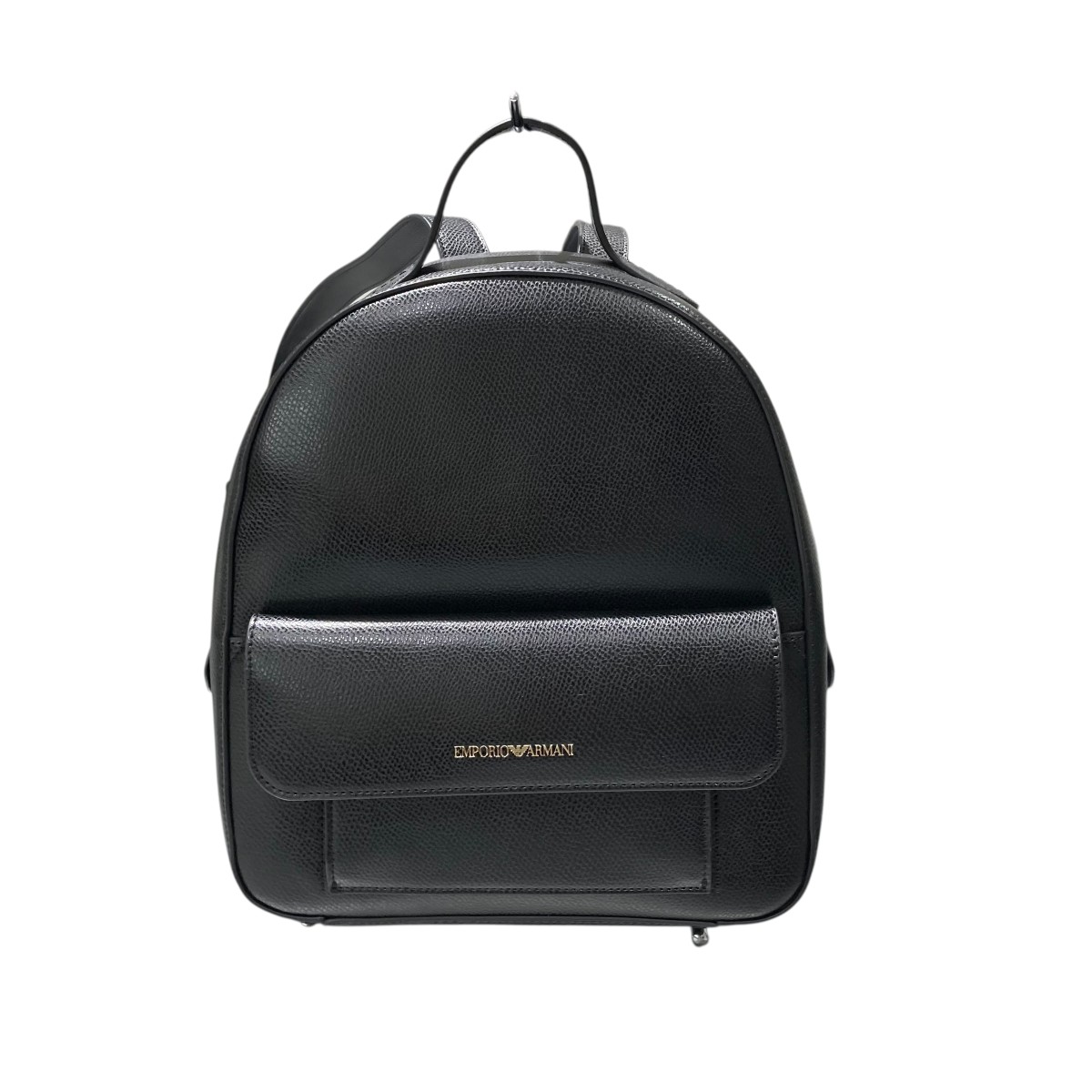 【中古】EMPORIO ARMANIレザーミニバックパック ブラック【価格見直し】|ブランド古着のカインドオル