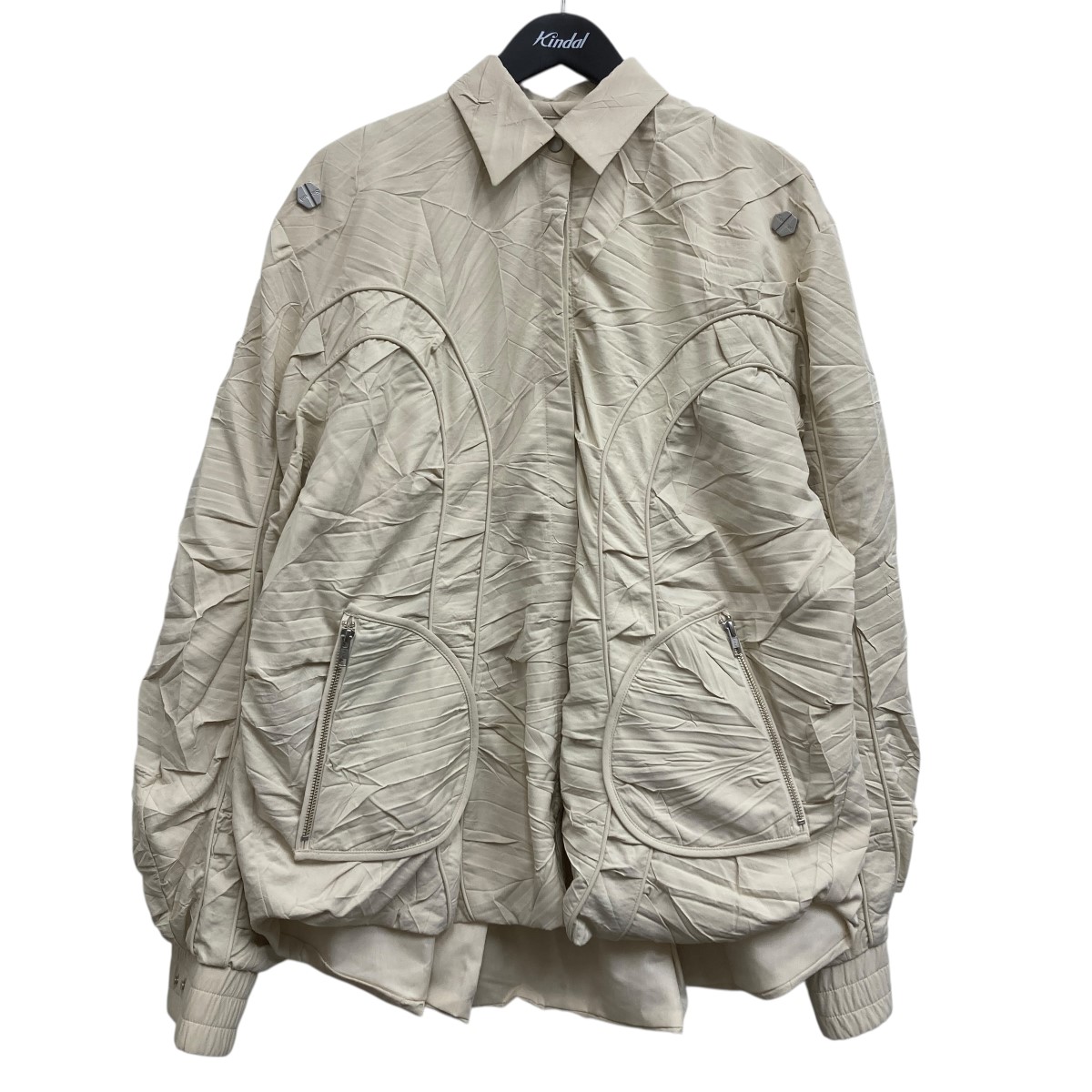 【中古】SEIVSON　デザインジャケット ベージュ サイズ：- 【291225】（セイヴソン）｜ブランド古着のカインドオル
