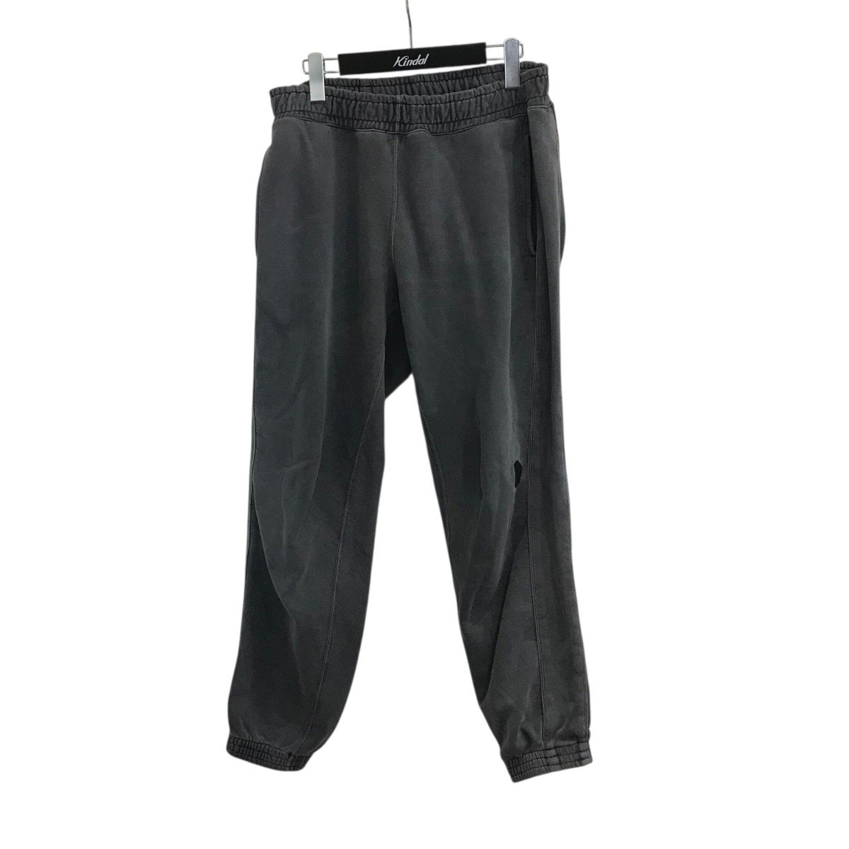 【中古】 C．E 「OVERDYE SIDE RIB JOG PANTS」 オーバーダイスウェットパンツ グレー サイズ：M 【価格見直し】