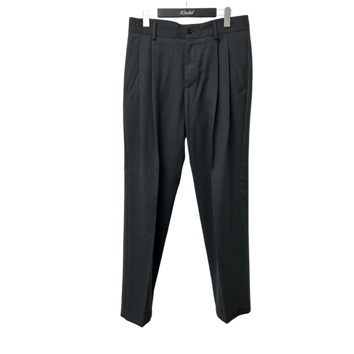 【中古】DOLCE ＆ GABBANA　25SS スラックス GP0N2T グレー サイズ：46 【301225】（ドルチェアンドガッバーナ）｜ブランド古着のカインドオル