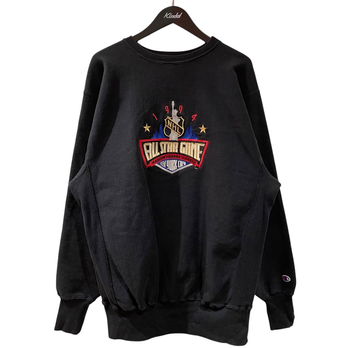 【中古】 Champion REVERSE WEAVE 90s スウェット ネイビー サイズ：2XL 【価格見直し】 9,187円