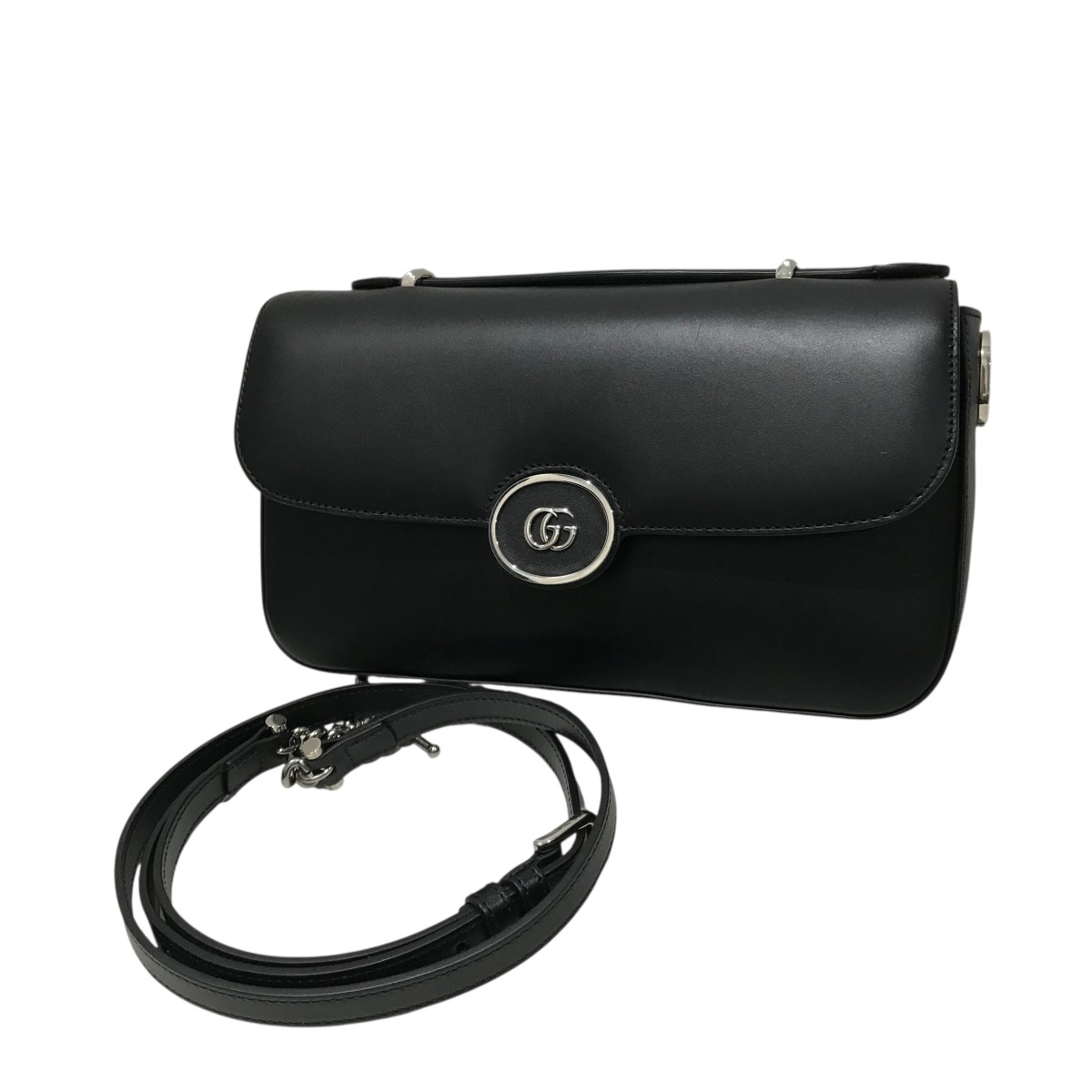 【中古】GUCCI ショルダーバッグ 739721 黒いこと 【301225】（グッチ）
