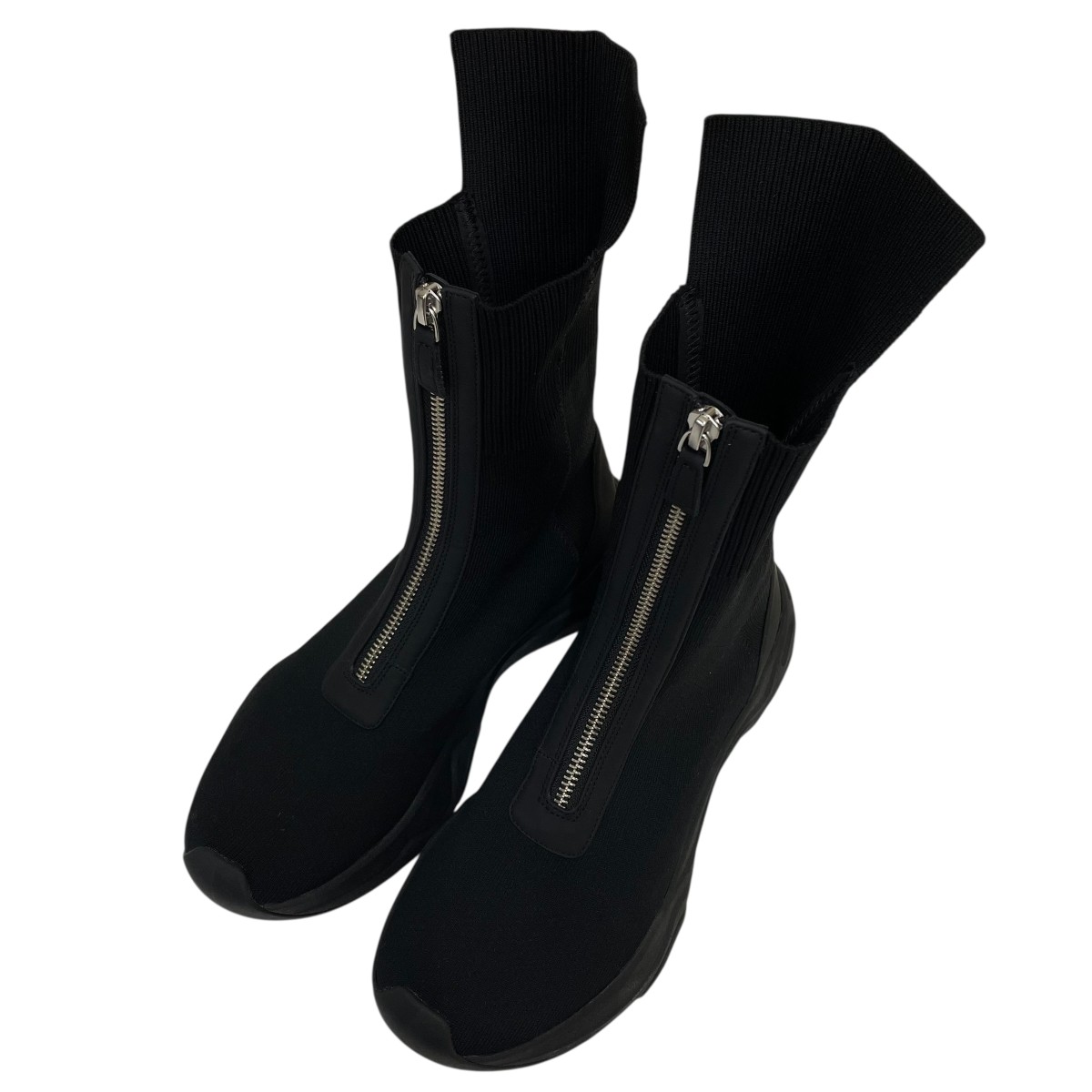 【中古】\u003cBR\u003eemmi Vibram\u003cBR\u003evibramソールブーツ 13WGS235502 黒いこと 大きさ：24.5\u003cBR\u003e【必要経費思いなおす】