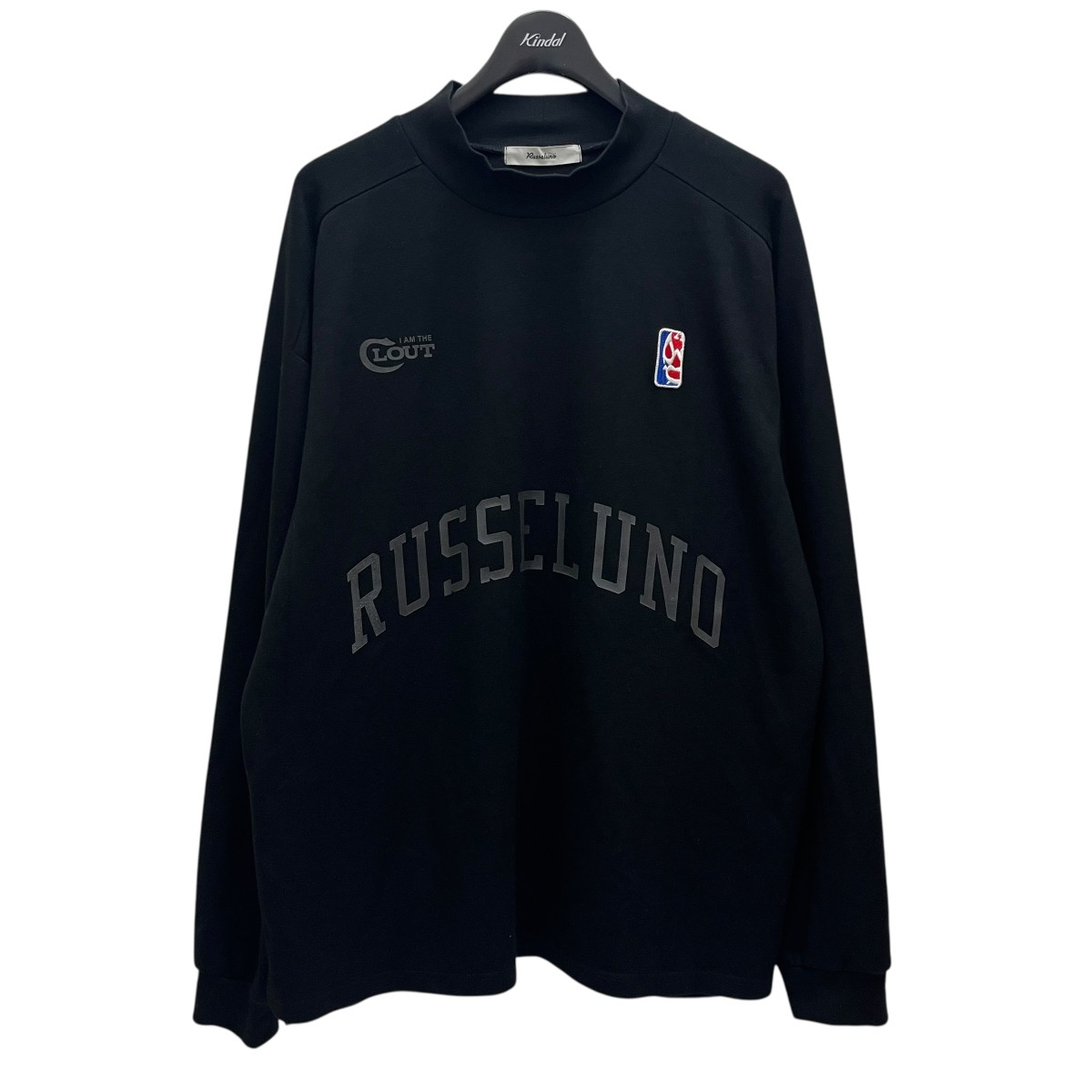【中古】 RUSSELUNO　 モックネックカットソー RS-2140602 ブラック サイズ：6 【311225】（ラッセルノ）