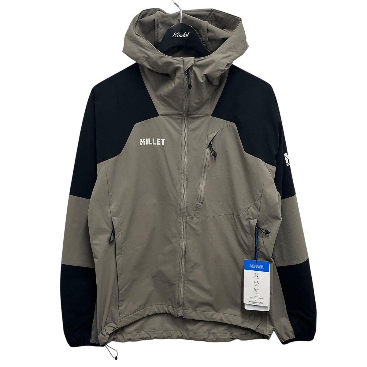 【中古】 MILLET　 BIONNASSAY JACKET MIV03175 ﾄﾞﾗｲﾄ×ﾌﾞﾗｯｸ サイズ：EURO S (JAPAN M) 【301225】（ミレー）