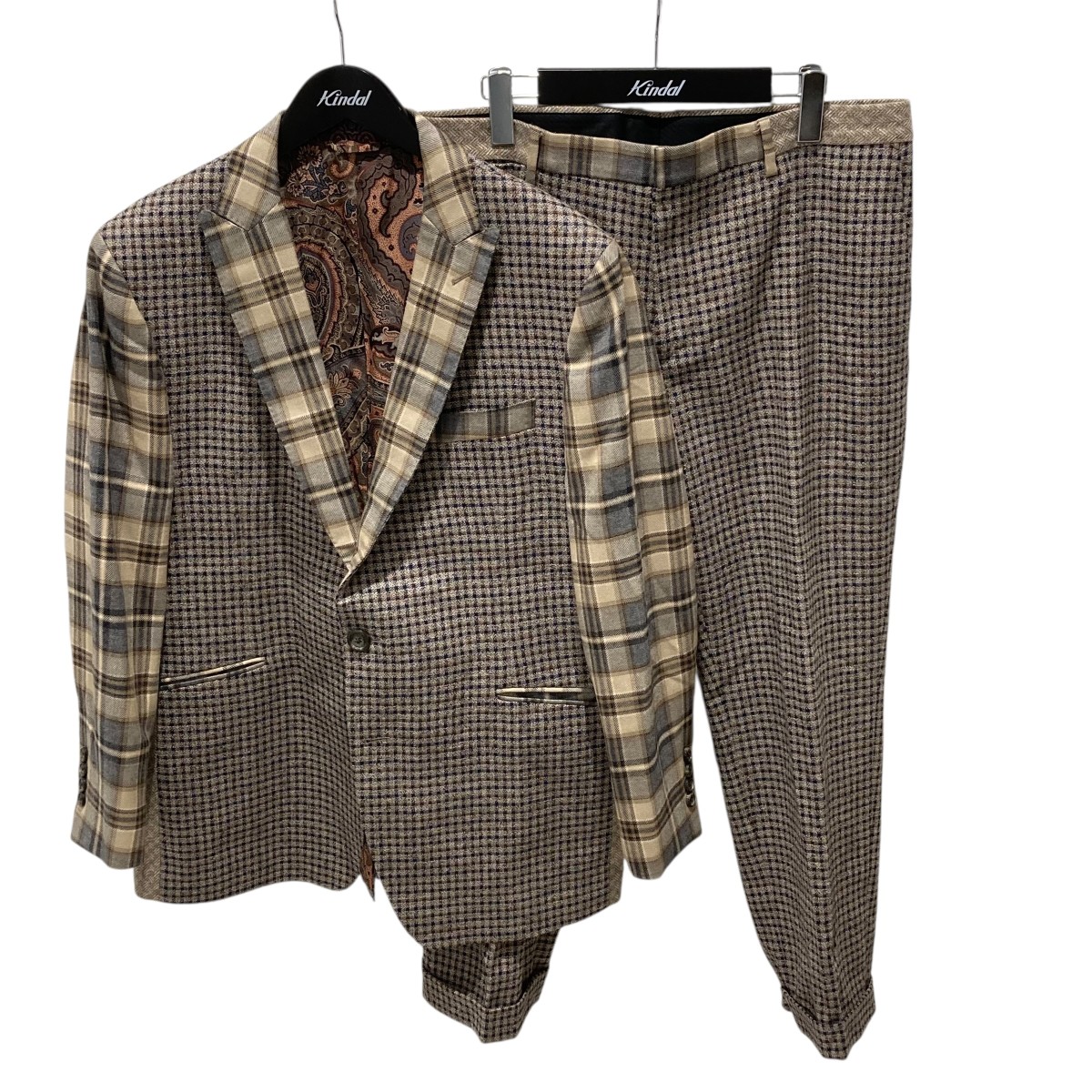 楽天市場】【中古】 ETRO （エトロ） SUPERLEGGERA ｾｯﾄｱｯﾌﾟ ｽｰﾂ メンズ