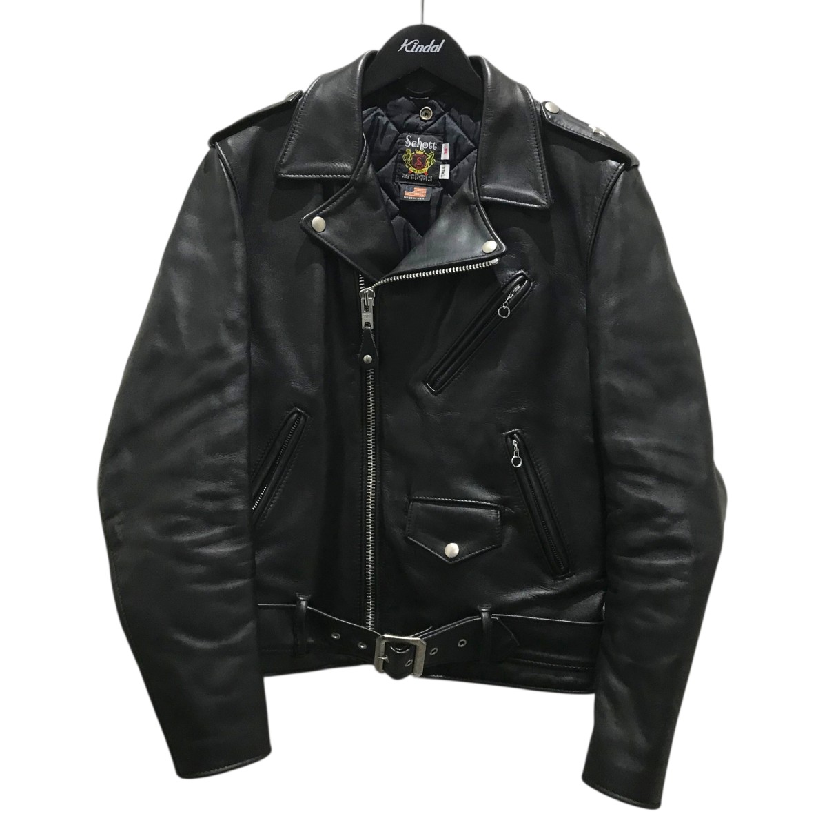 楽天市場】Schott ショット ジャケット ブラック 黒 サイズ:36 | USA製 