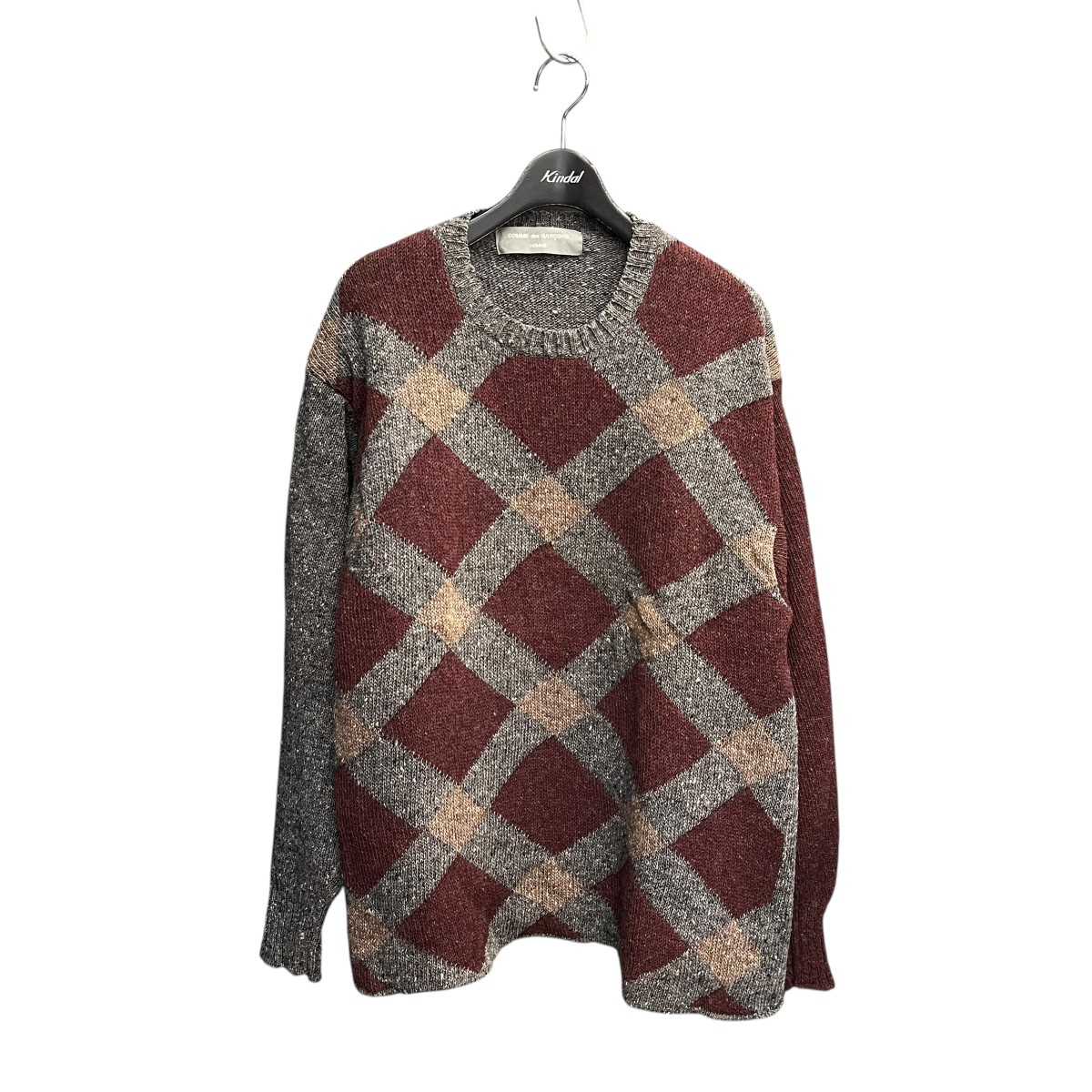 【中古】 COMME des GARCONS HOMME　 97AW 長袖ニット HN-070040 グレー サイズ：表記無 【311225】（コムデギャルソンオム） 24,908円