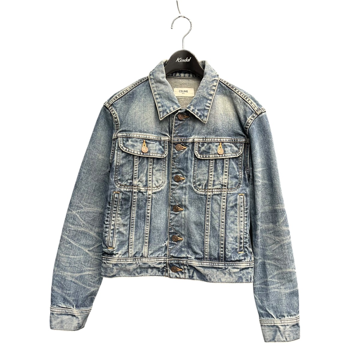 楽天市場】【メンズ】 CELINE セリーヌ 2Q623206T DENIM TRACKER
