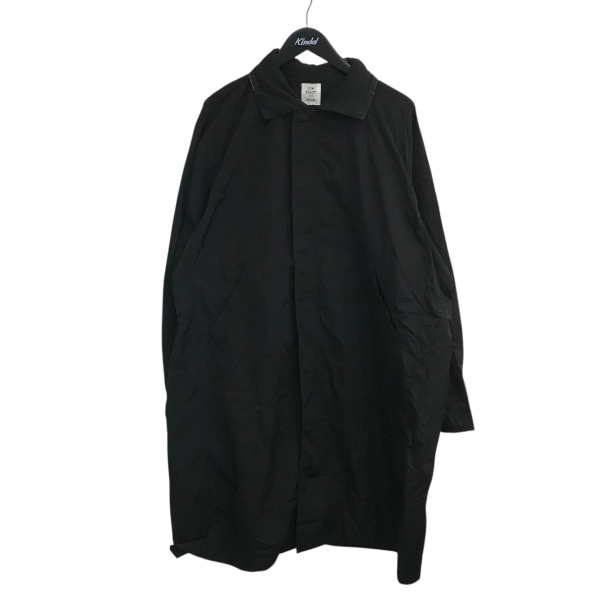 【中古】 SOE ナイロンコート 125190001 ブラック サイズ：1 【価格見直し】