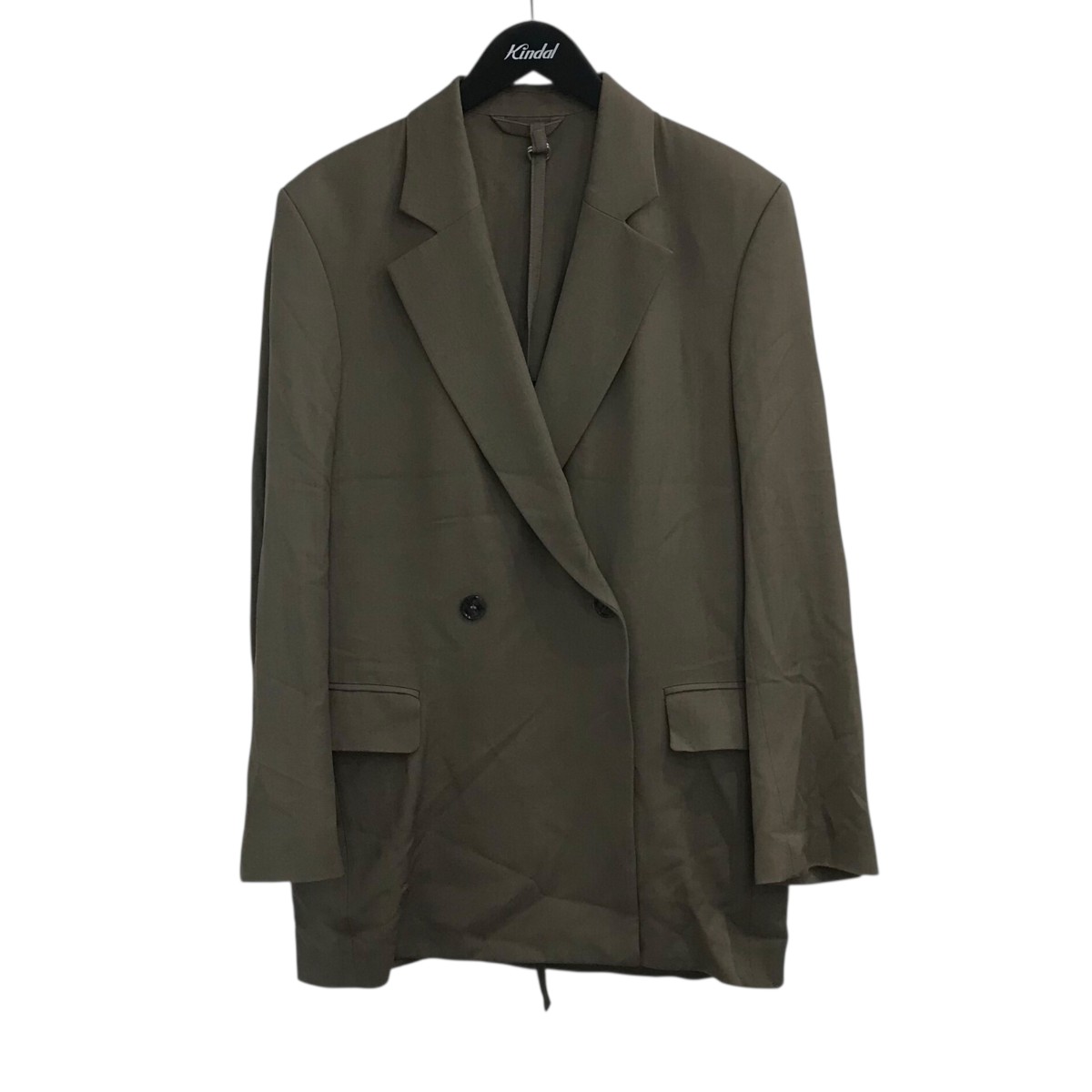 【中古】 ACNE STUDIOS ダブルジャケット FNWNSUIT000415 トープグレー サイズ：30 【価格見直し】