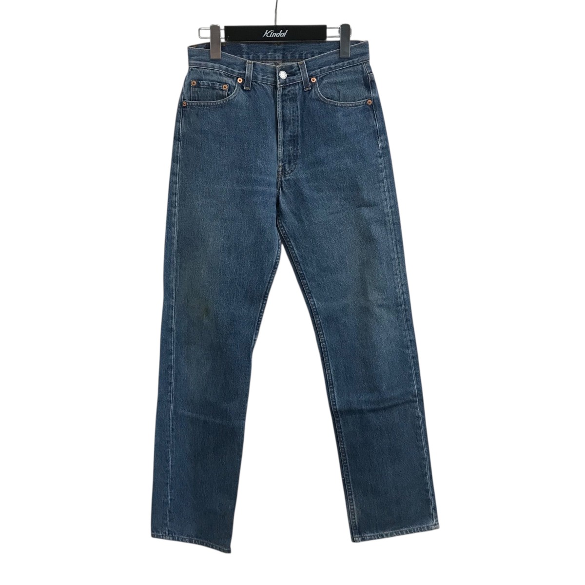 【中古】 LEVI’S 90s 「裏555 バレンシア工場」 501デニムパンツ インディゴ サイズ:W30×L36 【価格見直し】