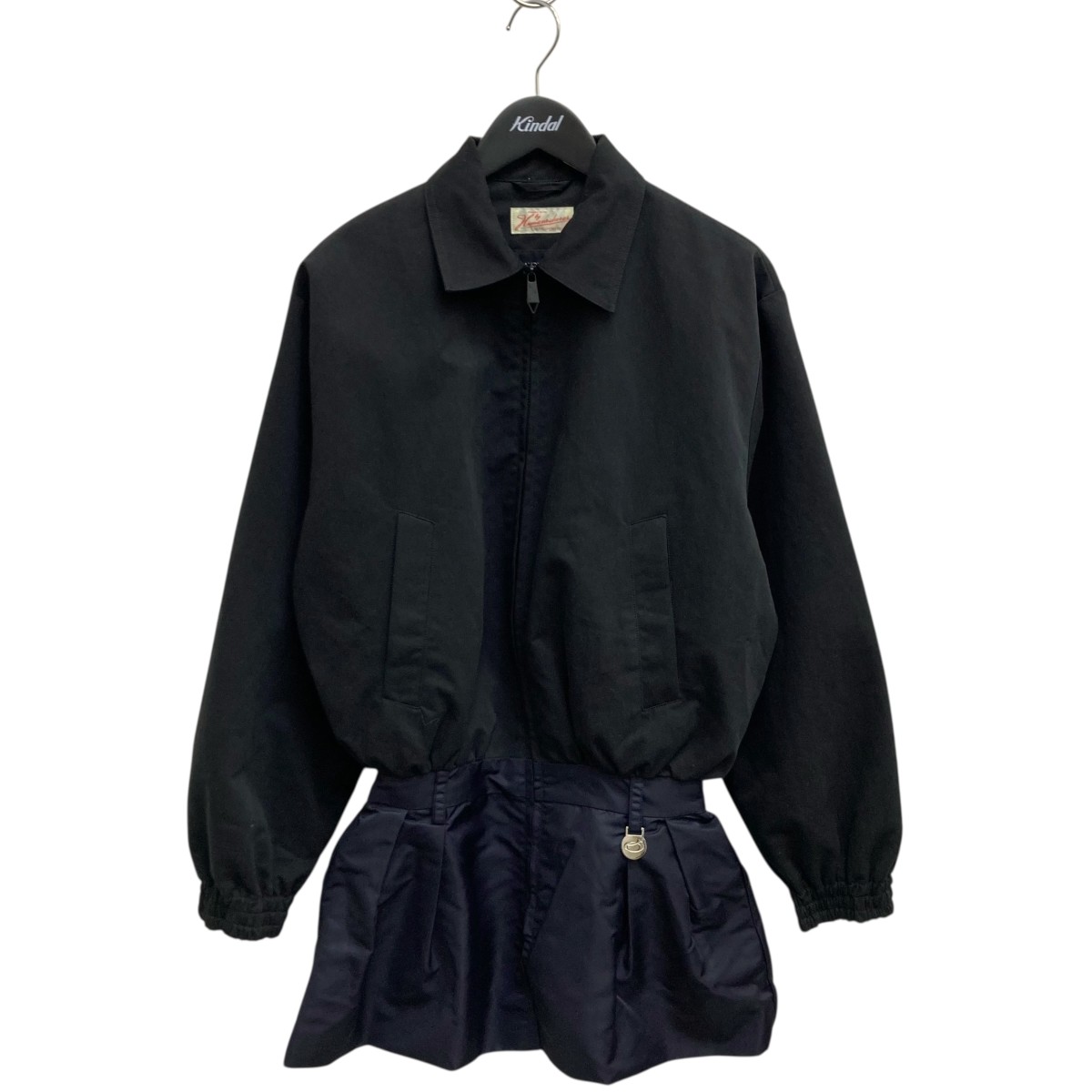 【中古】 XANDER ZHOU　 ジップジャケット AW23C05-1 ブラック サイズ：44 【010126】（ザンダーゾウ）
