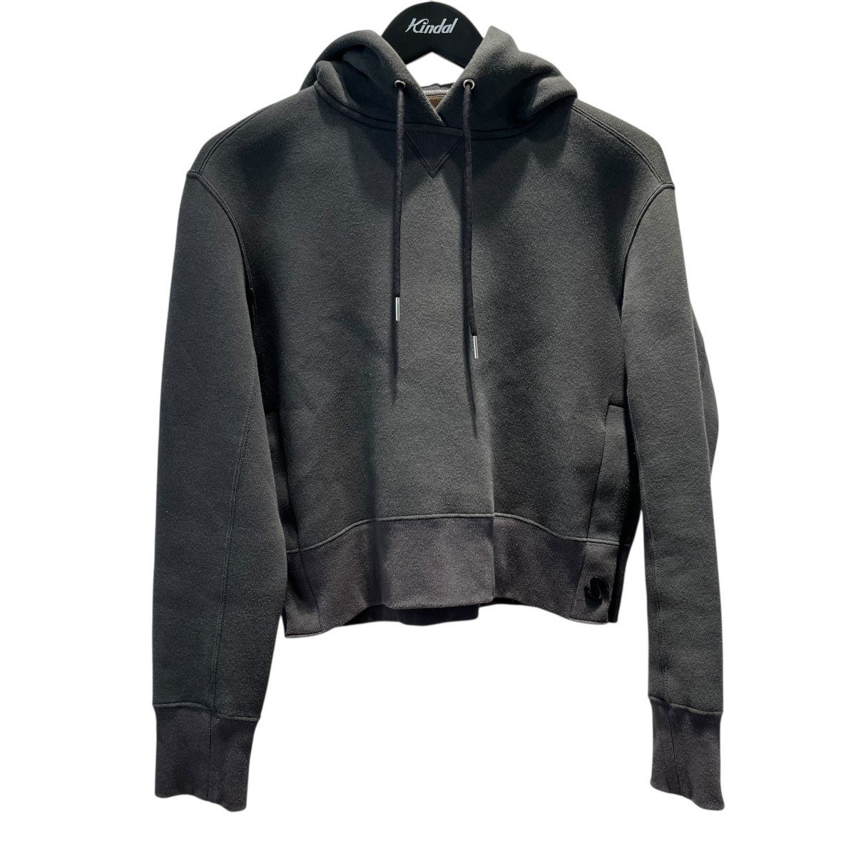 【中古】sacai ティーシャツパーカー SCW-233 暗灰色薄墨色 大いさ：1 【311225】（サカイ） スウェット・トレーナー-トップス