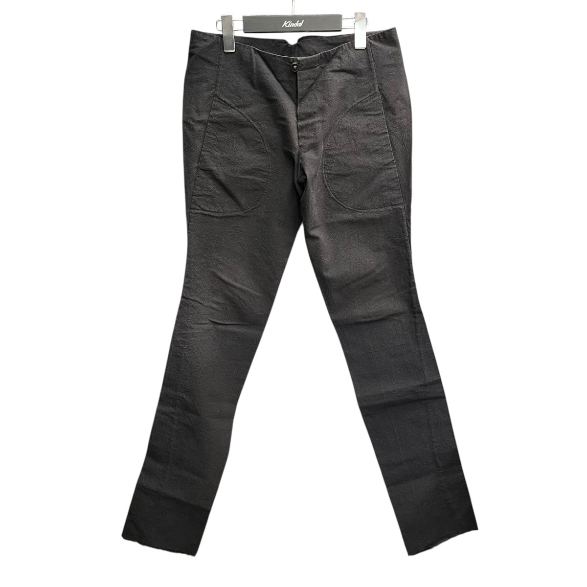【中古】 m．a+ ラミートラウザー イージーパンツ ブラック サイズ：- 【価格見直し】
