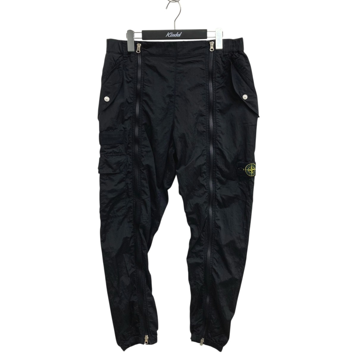 【中古】 STONE ISLAND ナイロンメタルジップカーゴパンツ 771531619 ブラック サイズ：W34 【価格見直し】 26,169円