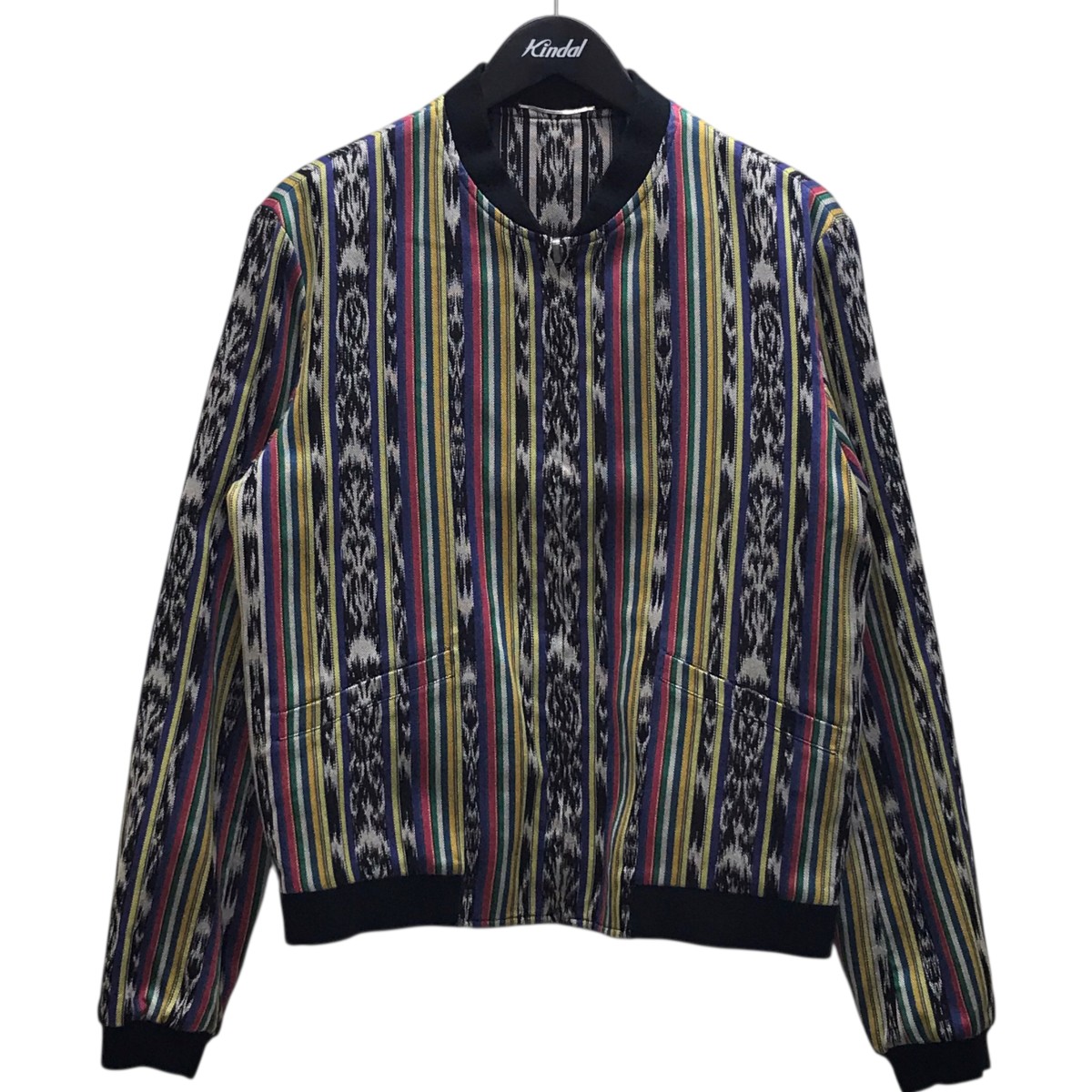 【中古】 Saint Laurent Paris　 リバーシブルジャガードジャケット マルチカラー サイズ：50 【020126】（サンローランパリ）