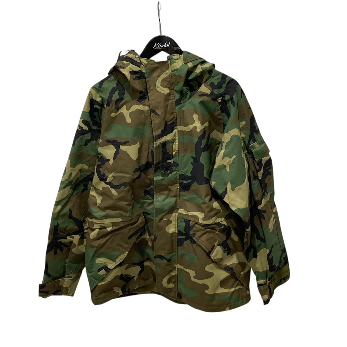 【中古】US ARMYGEN1 Woodland Camo Parka カモフラ ミリタリージャケット グリーン サイズ：M-S【価格見直し】｜ブランド古着のカインドオル