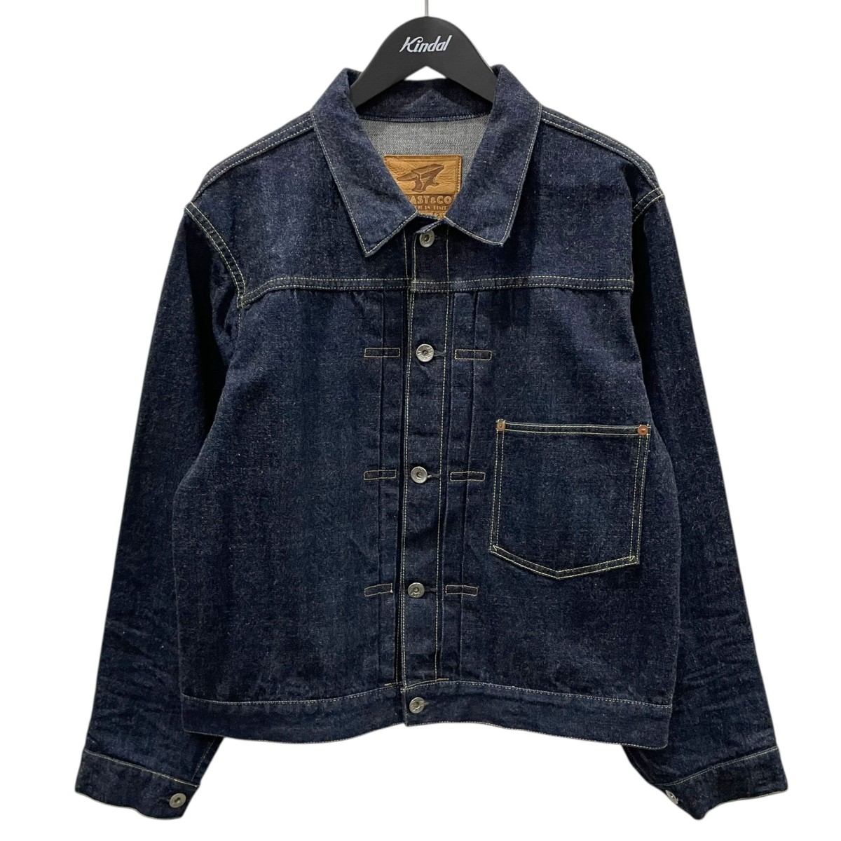 AtLast＆Co 677J カバーオール DUCK 38 ATLAST ＆ CO(アットラスト) 「COVERALL」デニムカバーオール