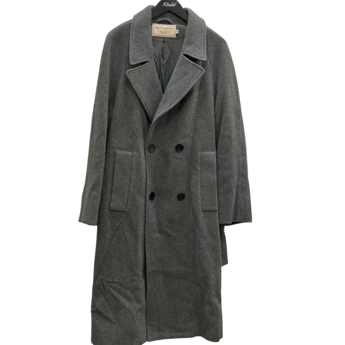 楽天市場】メゾンキツネ MAISON KITSUNE チェスターコート 3Bシングル