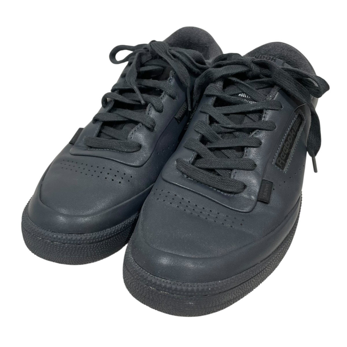 【中古】 N．HOOLYWOOD×Reebok スニーカー CLUB C 85 VINTAGE N．H． クラブ シー エイティーファイブ ヴィンテージ 2251-SE01-peg グレー サイズ：27cm 【価格見直し】