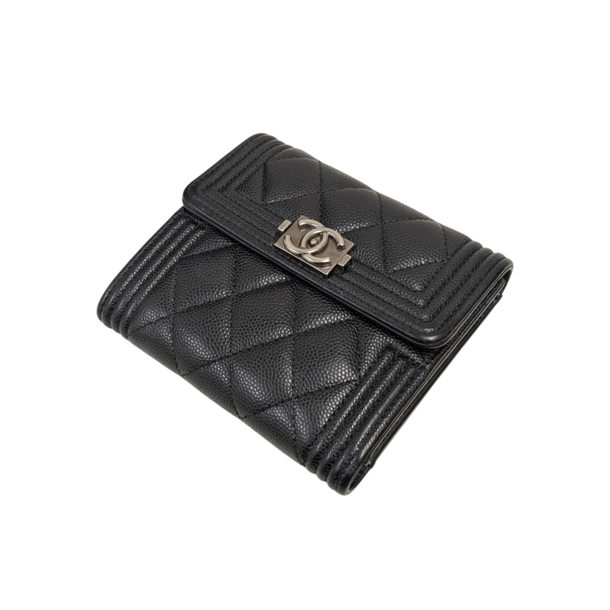 CHANEL シャネル ニュートラベルライン ココマーク 財布 ブラック 美品 CHANEL シャネル ニュートラベルライン ココマーク ナイロン