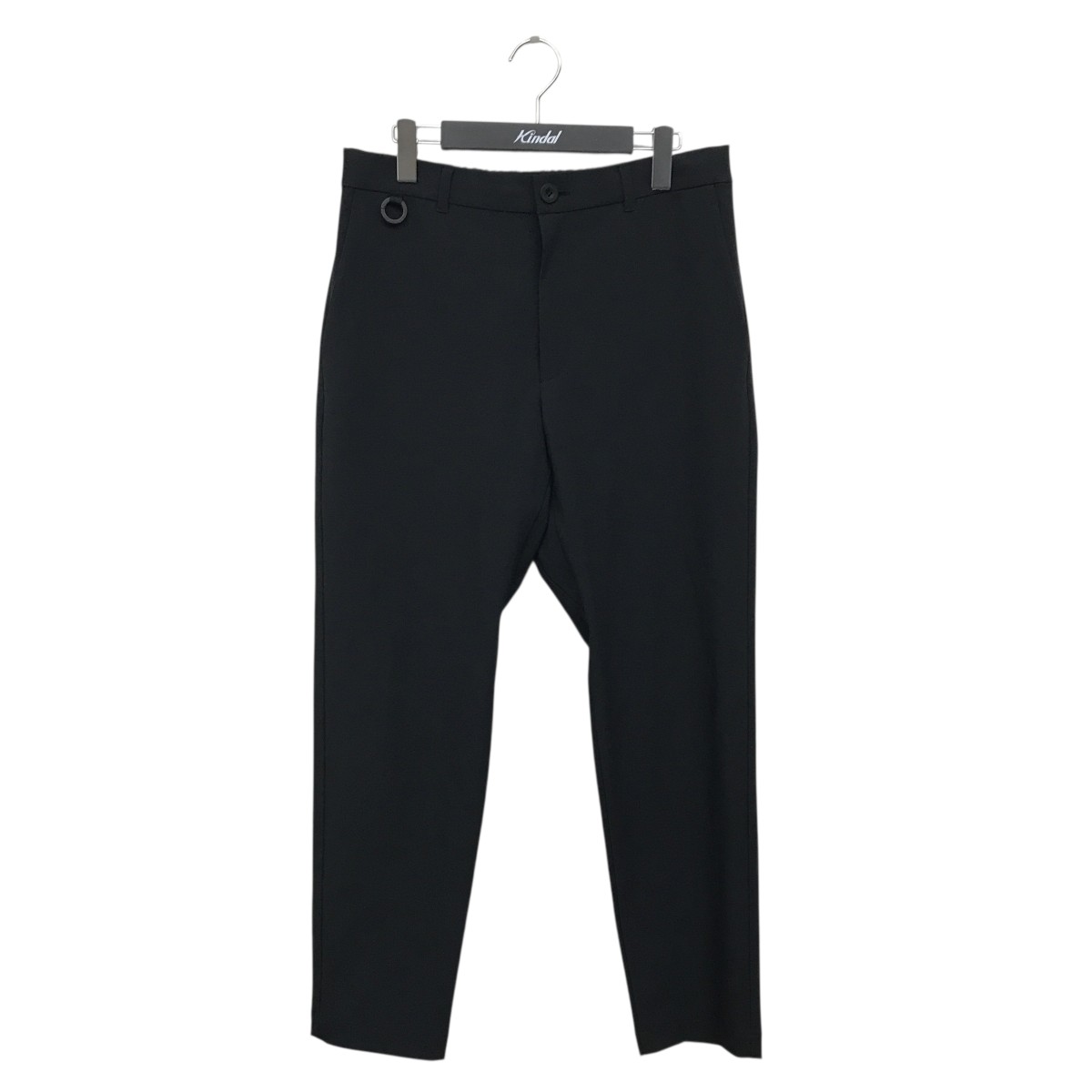 【中古】 DESCENTE 25SSテックスリム パンツ DU5SLPI6M ブラック サイズ：O 【価格見直し】