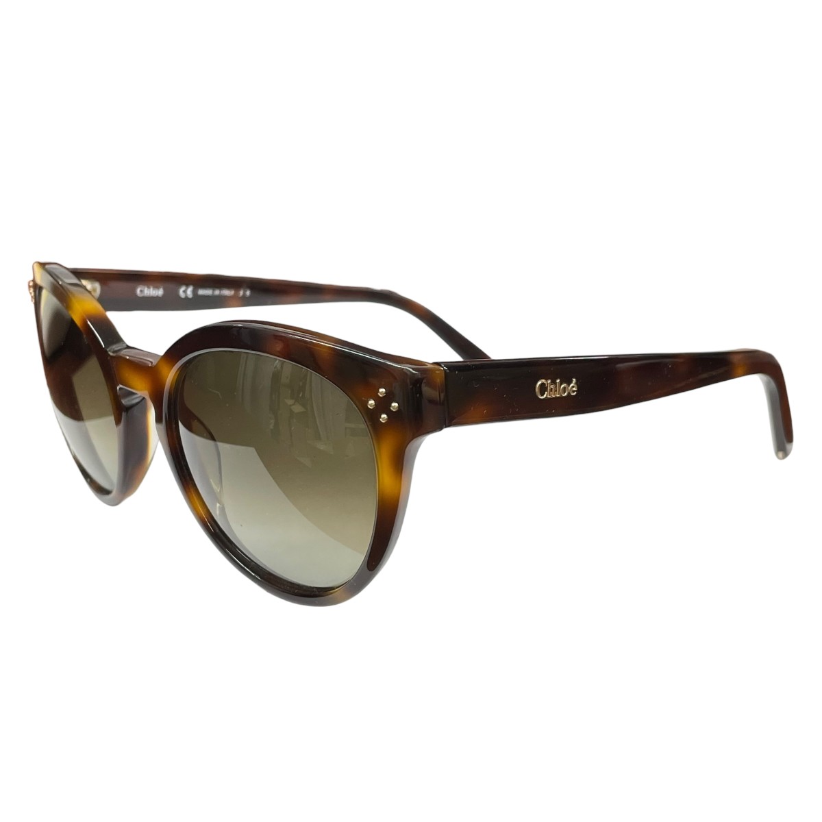 【中古】 Chloe　 CE691S サングラス ブラウン 【030126】（クロエ）