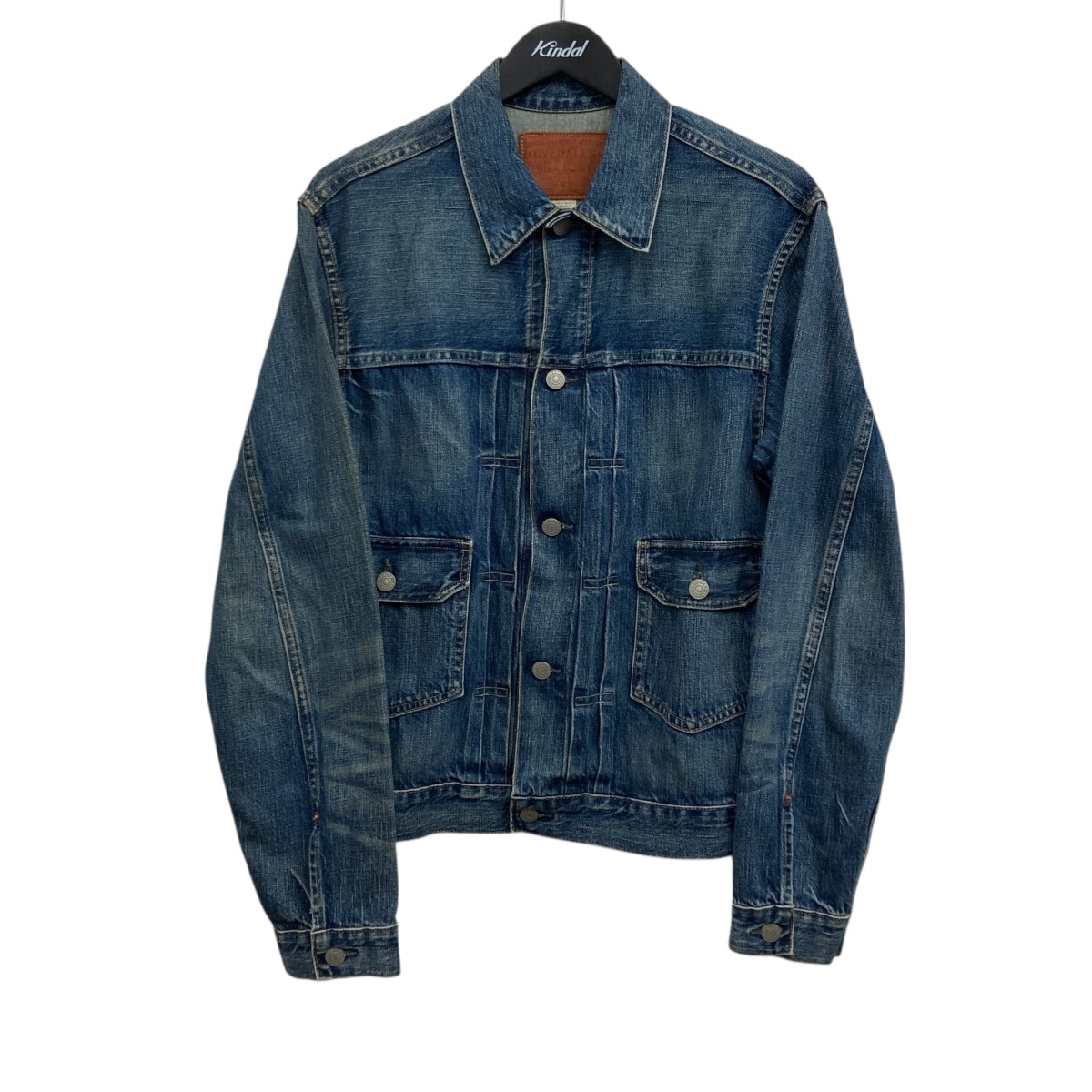 RRLダブルアールエル・デニムジャケット USA製三ツ星ラルフローレン RRL ダブルアールエル デニムジャケットL古着