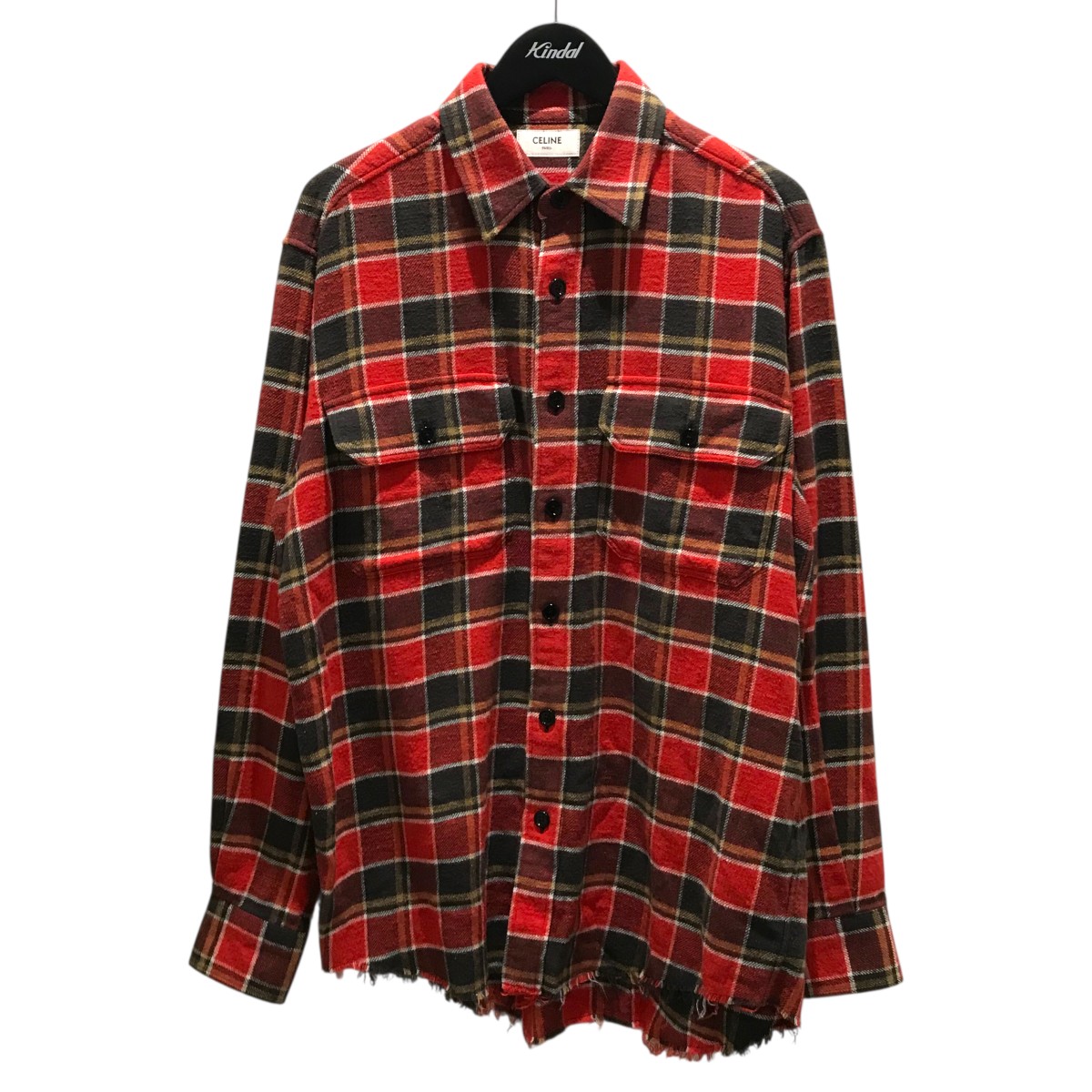 楽天市場】【中古】CELINE セリーヌ 24AW ランバージャック ルーズ