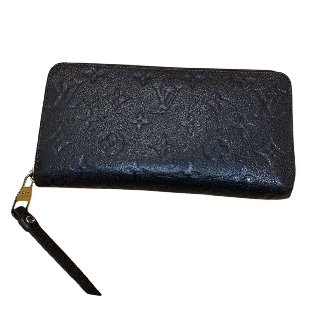 【中古】LOUIS VUITTON モノグラム・アン工業プラント ジッピーウォレット 金入れ M60549 赤銅色 【030126】（ルイヴィトン）