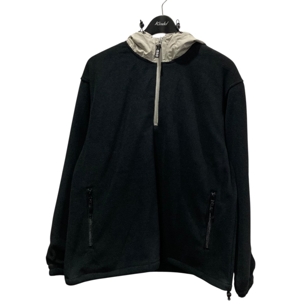 【中古】 PWA　 POLARTEC ANORAK フリースアノラックジャケット P10C012-BZ05 ブラック サイズ：XL 【140226】（プア）