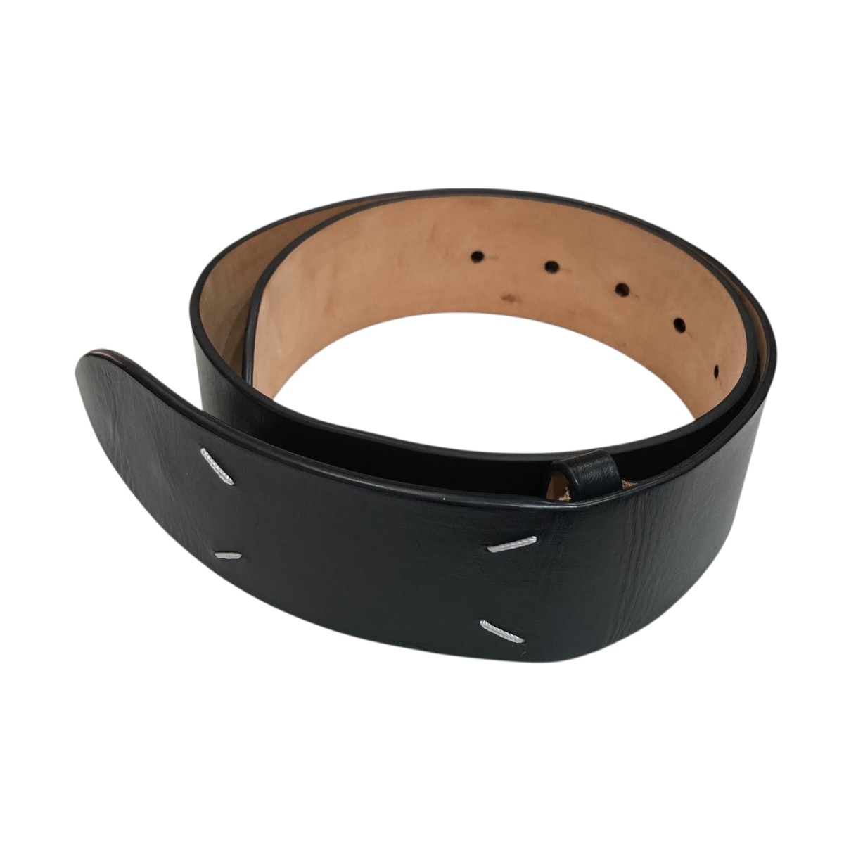 【中古】 Maison Margiela　 ベルト SA1TP0006 ブラック サイズ：70 【030126】（メゾンマルジェラ）