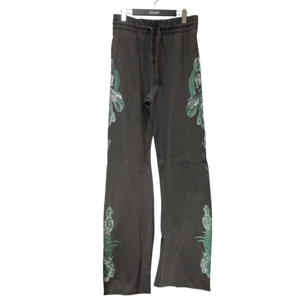 【中古】\u003cBR\u003eBasketcase\u003cBR\u003eEnter， lounge pants サイドプリントスウェットパンツ 黒いこと 大きさ：S\u003cBR\u003e【通貨価値思いなおす】