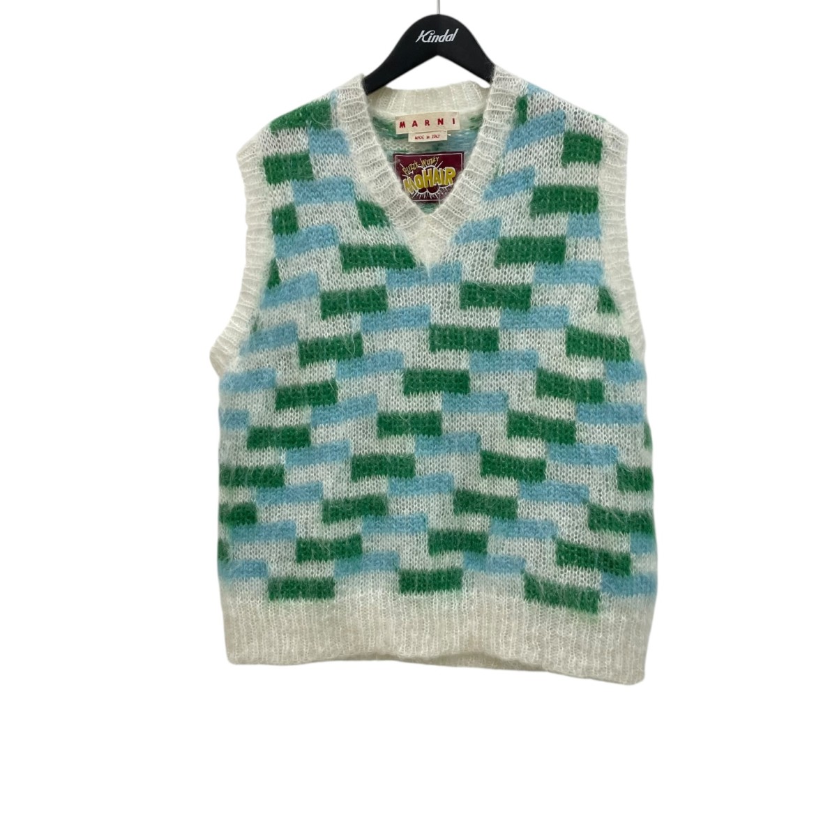 楽天市場】【マルニ】Marni アーガイル セーター ニットベスト