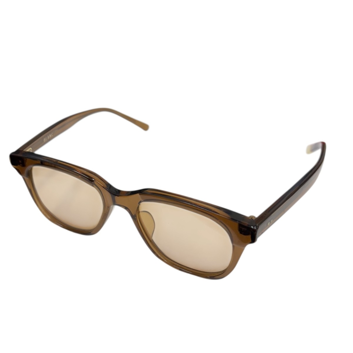 【中古】 BLANC　 サングラス B0026 ベージュ サイズ：49□19-145 【040126】（ブラン）