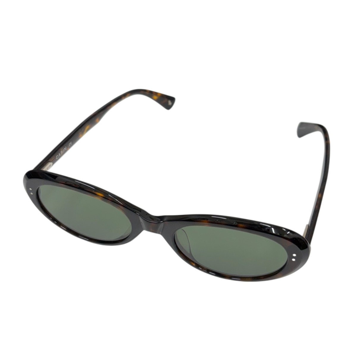 【中古】 carin　 サングラス ブラウン×ブラック サイズ：54□21-148 【040126】（カリン）
