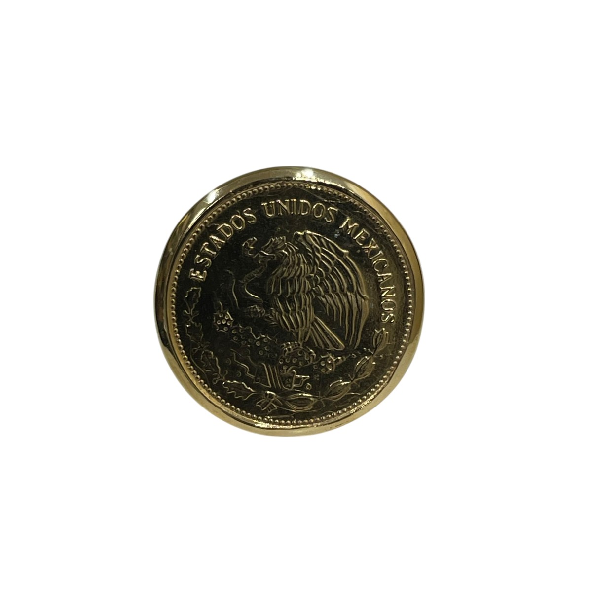 【中古】 GABRIELA ARTIGAS vintage coin ring gold R129 Mexican コインリング ゴールド サイズ：50(10号） 【価格見直し】