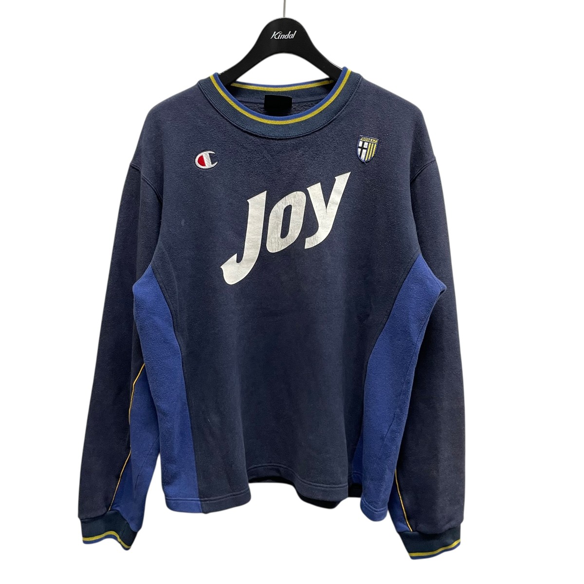 【中古】Champion　PALMA トレーナー ネイビー サイズ：L 【040126】（チャンピオン）｜ブランド古着のカインドオル