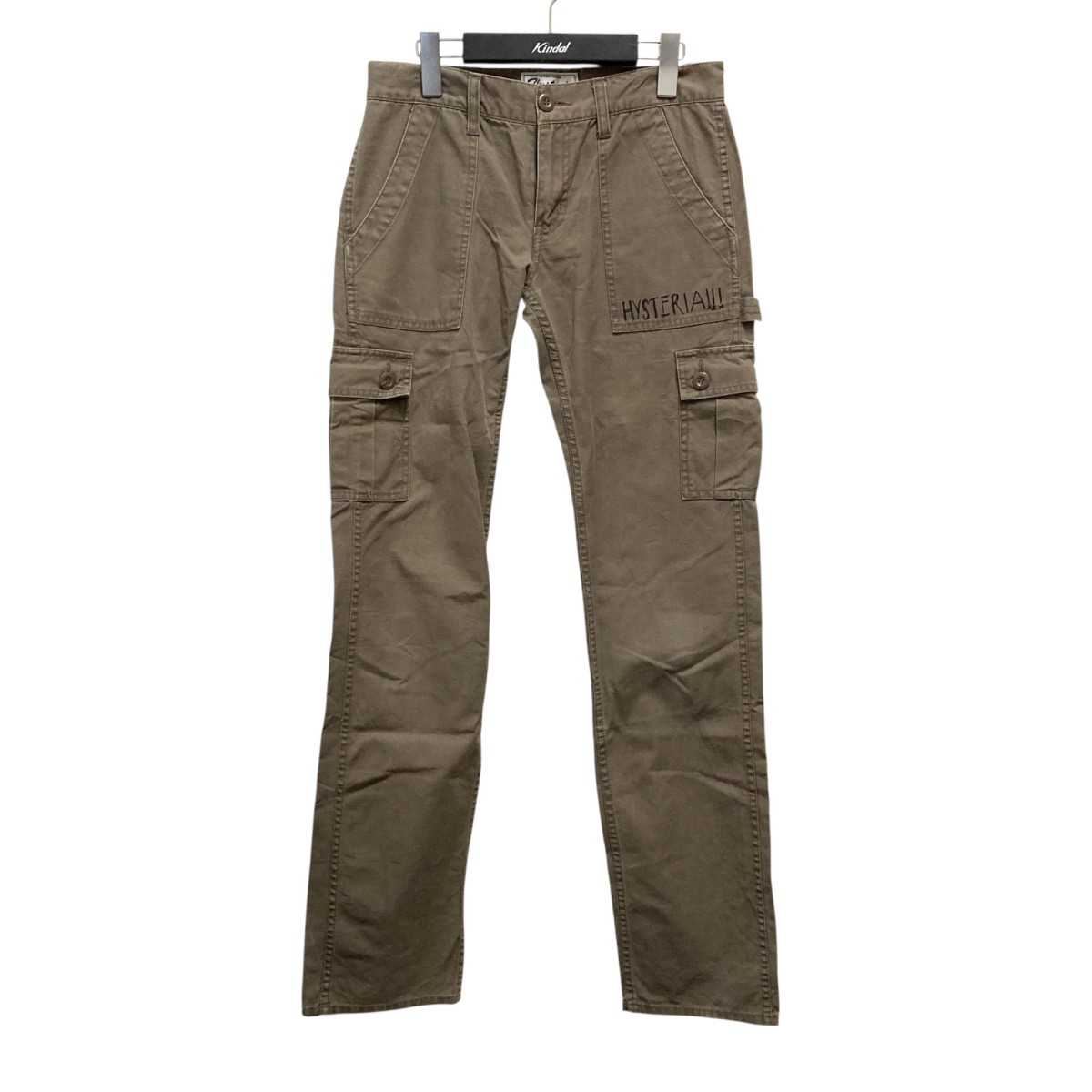【中古】 Hysteric Glamour　 カーゴパンツ 2AP-3122 オリーブ サイズ：S 【040126】（ヒステリックグラマー）