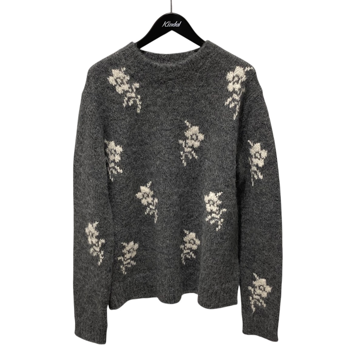 【中古】<br>JIL SANDER<br>25AW CN LS JUMPER クルーネックニット J22GP0259 グレー サイズ：48<br>【価格見直し】